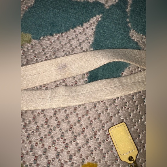 Coach Signature Crossbody Bag with Floral Appliqué - Picture 12 of 15